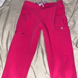 Figs high waisted scrub pants